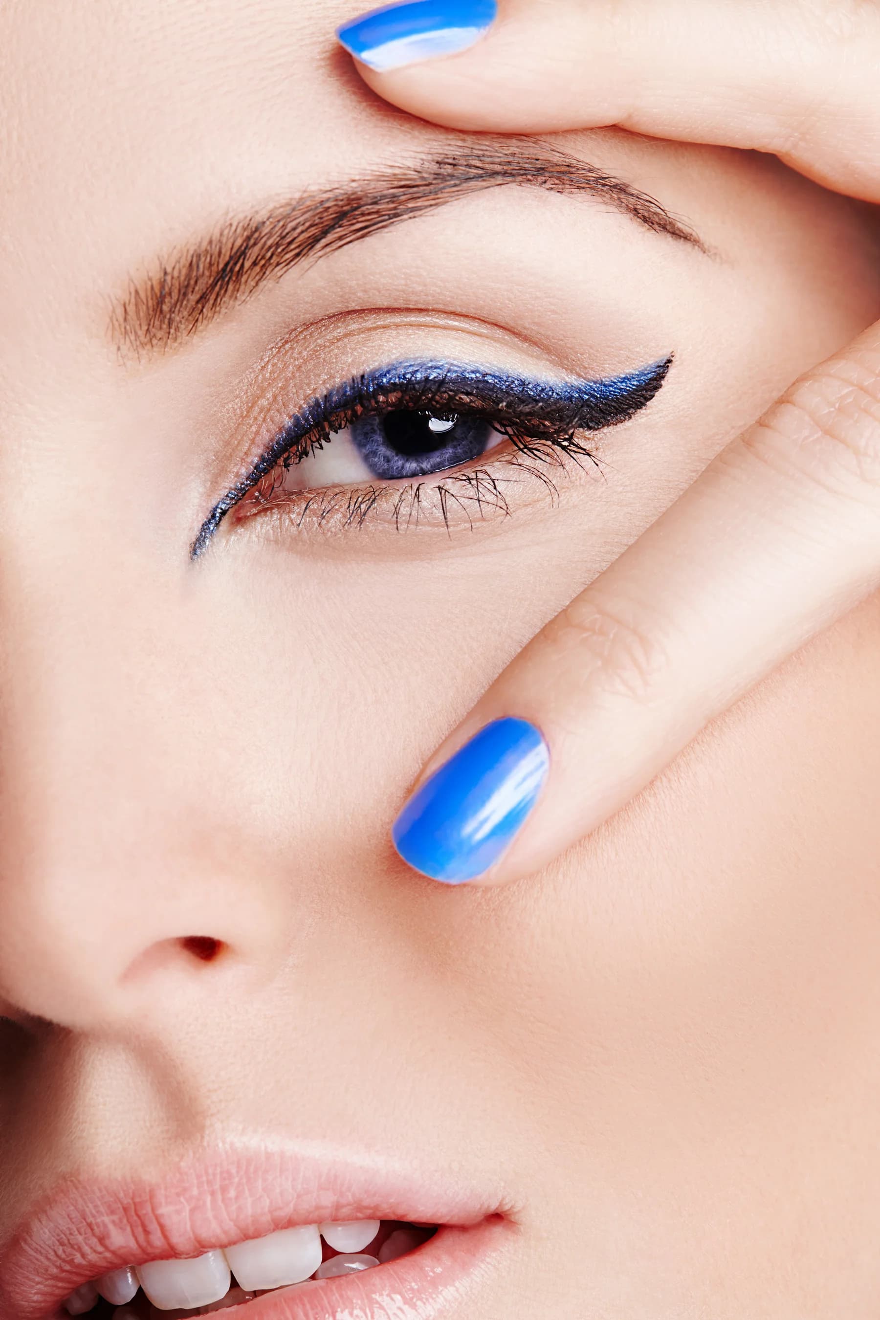 Rivera Blue eye close-up