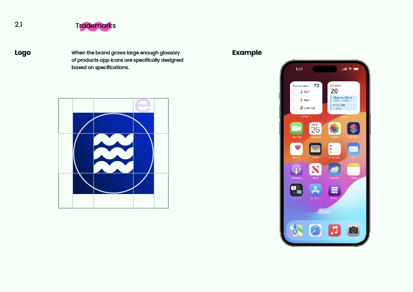 Rivera brand guidelines slide 18