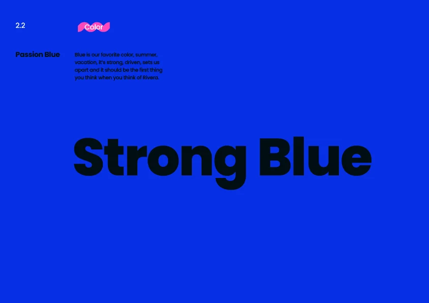 Rivera brand guidelines slide 21