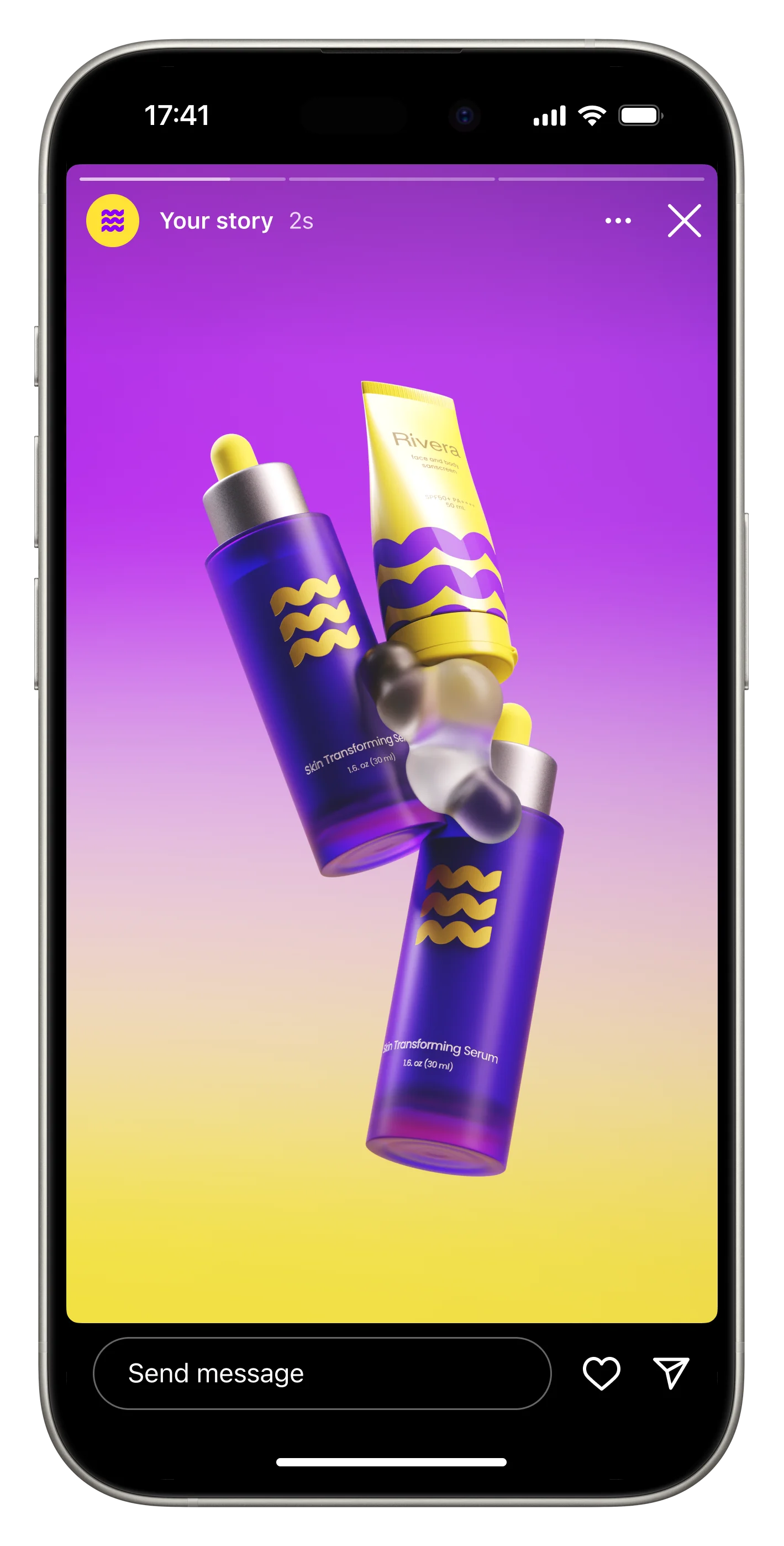 Rivera Purple story template
