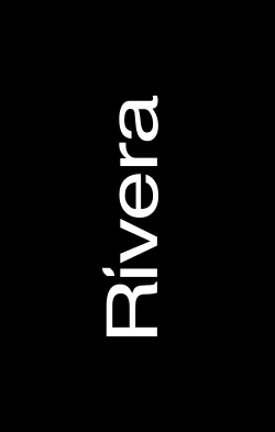 Rivera Yellow logo on black