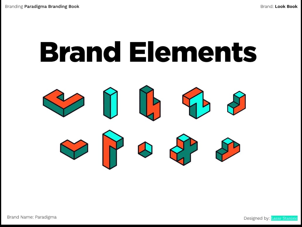 Paradigma brand colour usage guidelines