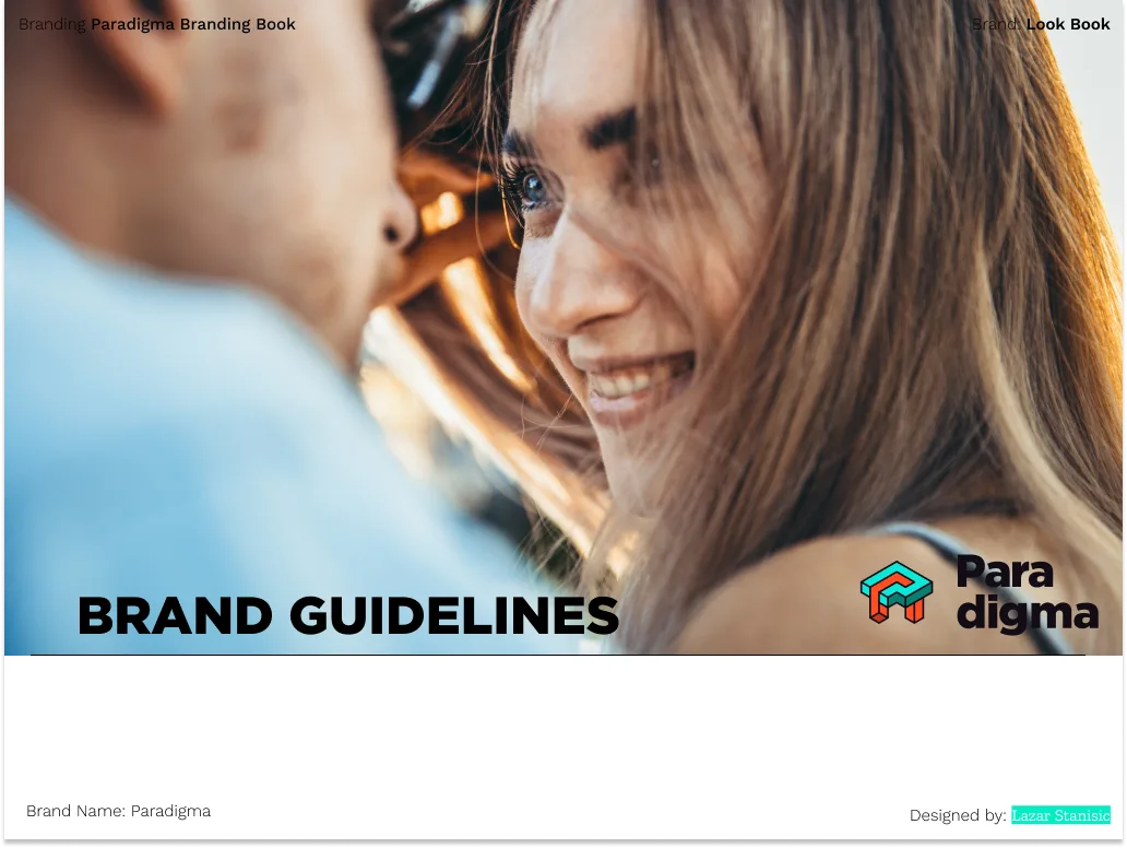Paradigma brand guidelines cover