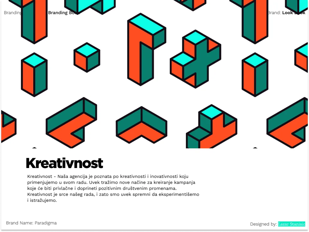 Paradigma creativity isometric icon pattern