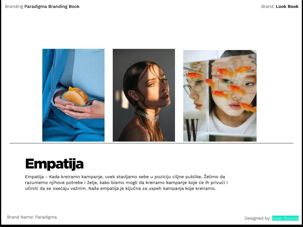Paradigma empathy brand value