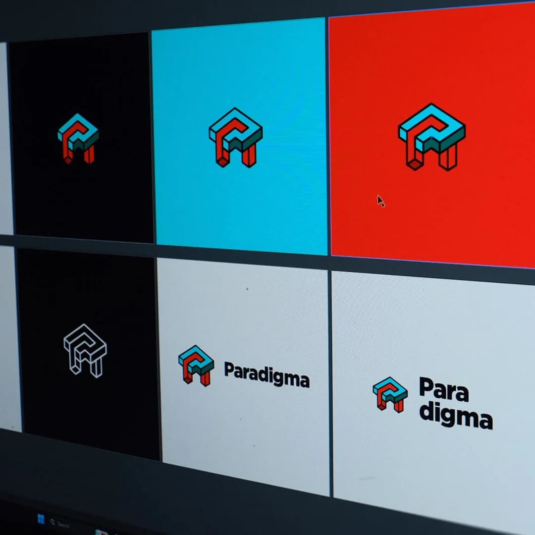 Paradigma logo detail