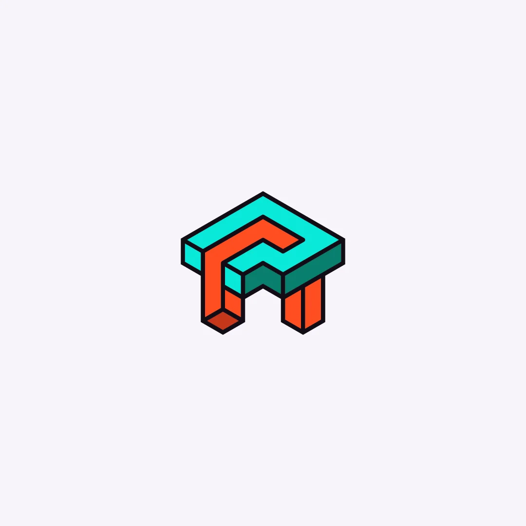 Paradigma logo on dark