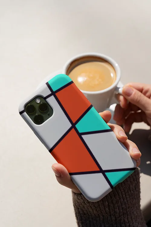 Paradigma iPhone case mockup
