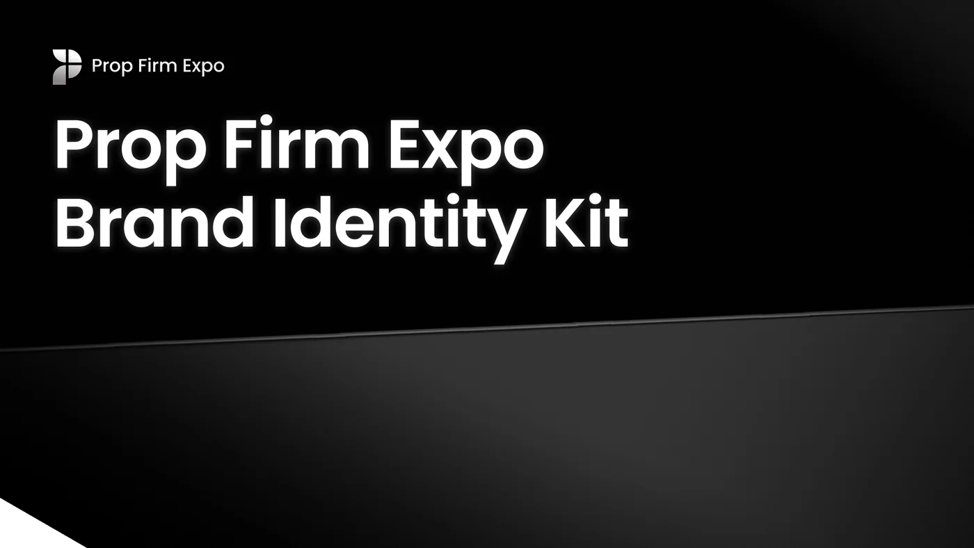 Prop Firm Expo brand book page 3