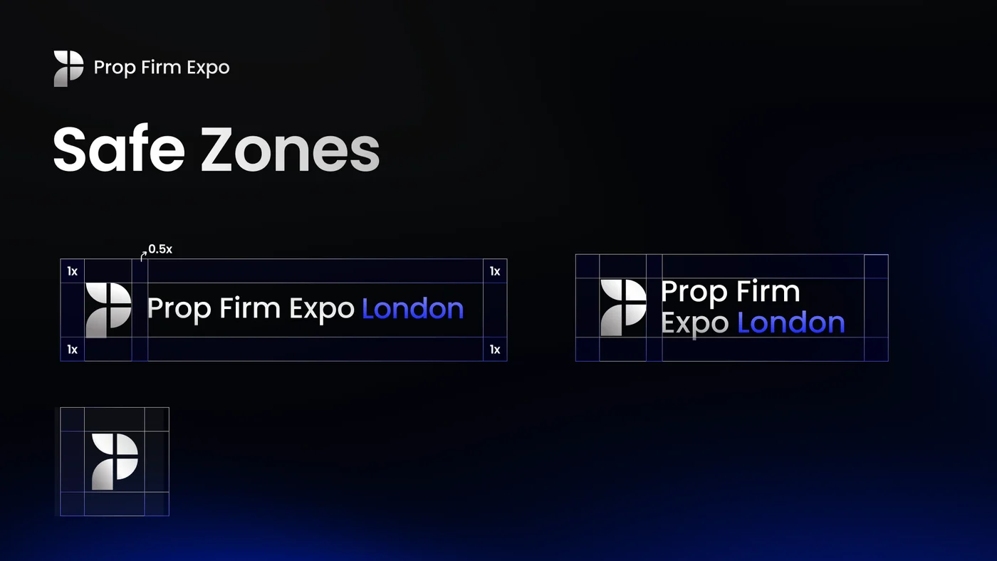 Prop Firm Expo brand book page 15
