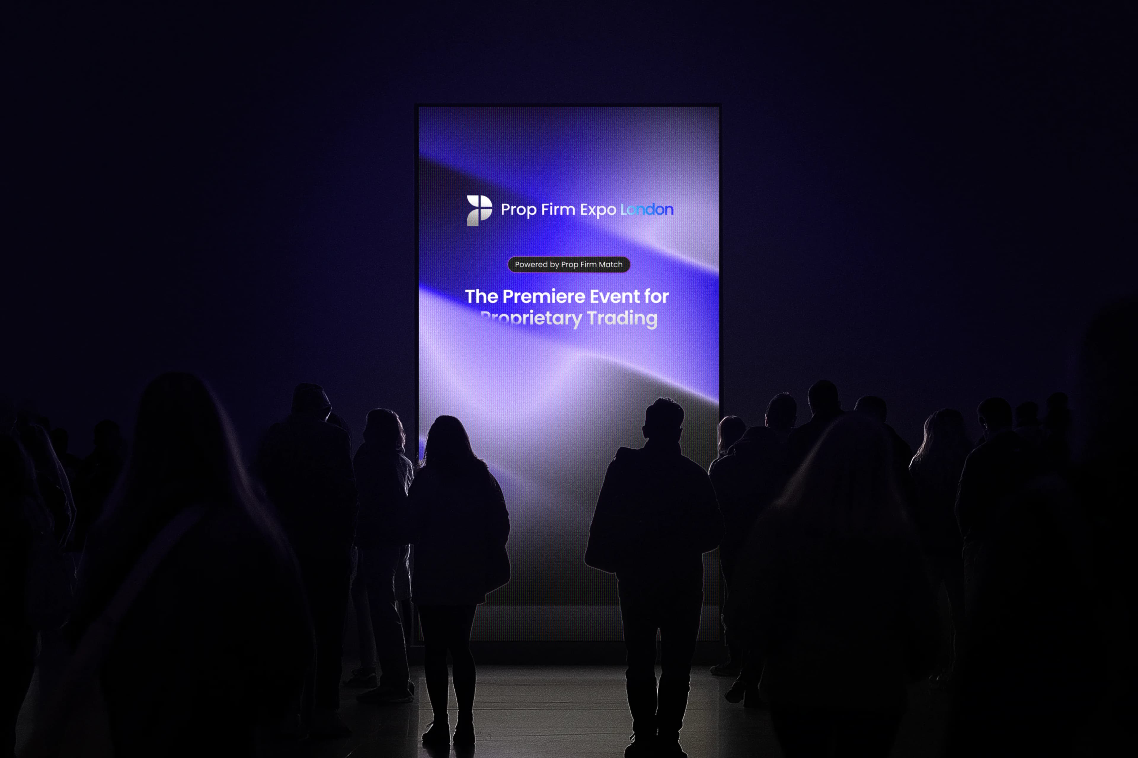 Prop Firm Expo event screen