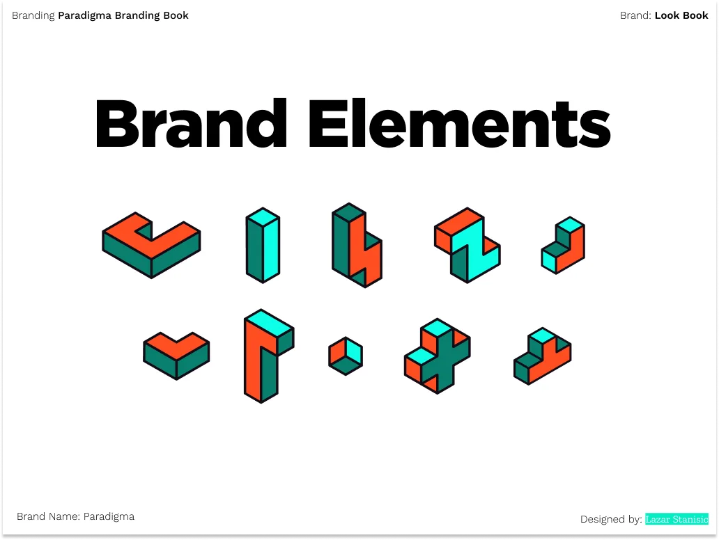 Paradigma brand colour usage guidelines