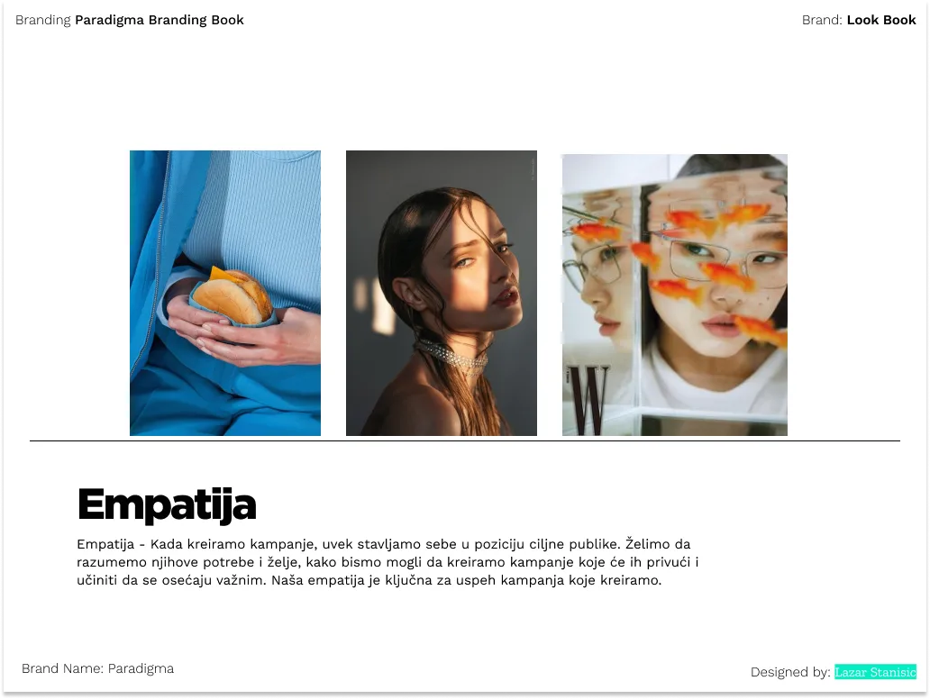 Paradigma empathy brand value