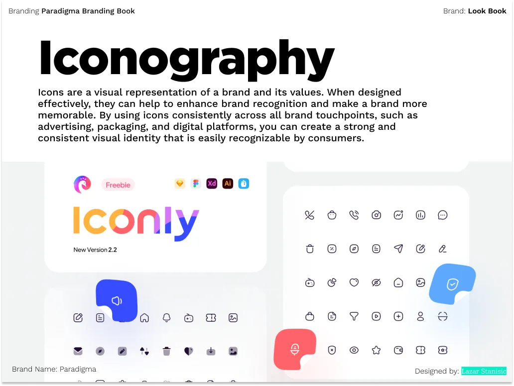 Paradigma iconography system