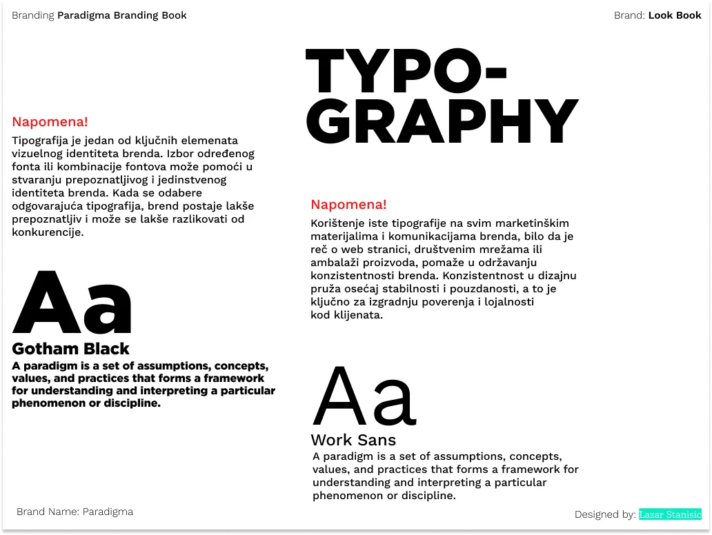 Paradigma logo sizing guidelines